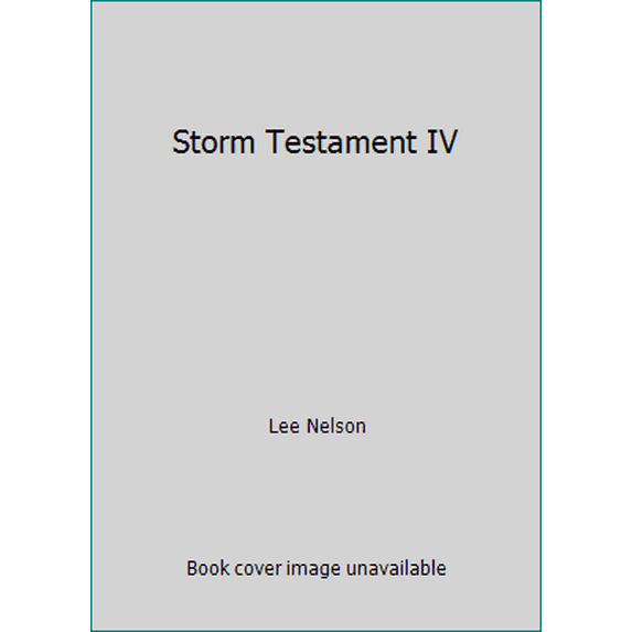 Pre-Owned Storm Testament IV (Hardcover) 0936860219 9780936860213