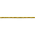 thumbnail image 3 of 14K Yellow Gold 2.2mm Semi-Solid Franco Chain 22 Inch, 3 of 6