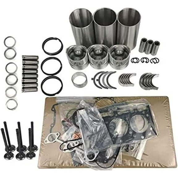 Engine Overhaul Rebuild Kit D722 Compatible with Kubota D722 D722EBH D772B Engine WG752-G WG752-L WG752-GL
