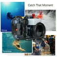 thumbnail image 4 of Waterproof Case,With A6000/a6300/a6500 Waterproof Camera Shell 60m/195ft Mewmewcat Qisuo Eryue Camera Ive Zdhf Camera Sea Waterproof Camera Ive Shell, 4 of 7