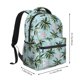 thumbnail image 2 of Fotbe Flamingos And Palms Mochila Casual con Estampado para Escuela, Viajes y Actividades al Aire Libre - Duradera, Ligera y Cómoda, 2 of 5