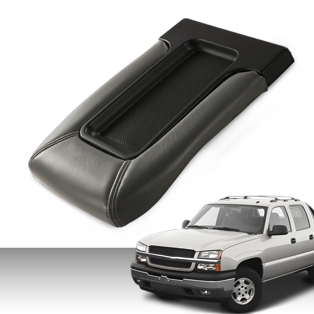 PIT66 Center Console Replace Cover Lid Arm Rest Fit For 1999-07 Silverado 1500 Sierra