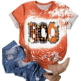 thumbnail image 2 of Akiihool Halloween Costumes Halloween T Shirt Women Vintage Graphic Coffee Tees Shirt Short Sleeve Casual Funny Halloween Party Shirts Orange,XXL, 2 of 5