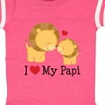 thumbnail image 4 of Inktastic I Love My Papi Childs Boys or Girls Baby Bodysuit, 4 of 5