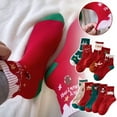 thumbnail image 2 of 5Pairs Christmas Winter Socks in Bulk,Funny Christmas Socks Unisex Novelty Gift Soc- for Family Christ-mas Holiday Gift, 2 of 7
