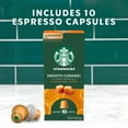 thumbnail image 3 of Starbucks By Nespresso Original Line, Smooth Caramel, Flavored Roast Nespresso Pods, 10 ct, 3 of 9
