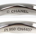 thumbnail image 5 of Pre-Owned CHANEL Pt950 Platinum Camellia Collection Ring J11884 51 5.7g Women's, 5 of 7