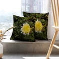 thumbnail image 6 of LALILO Throw Pillow Covers Decorative Daisy Gold Yellow Flowers Cushion Cover 18" x 18", 1516 Pack, 6 of 6