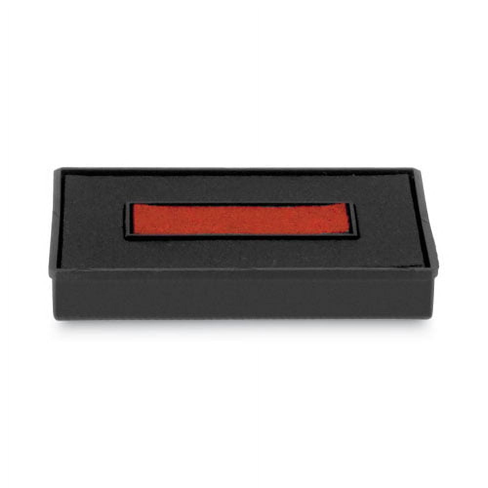 Felt Replacement Ink Pad For 2000plus Economy Message Dater, Red/blue | Bundle of 2 Each