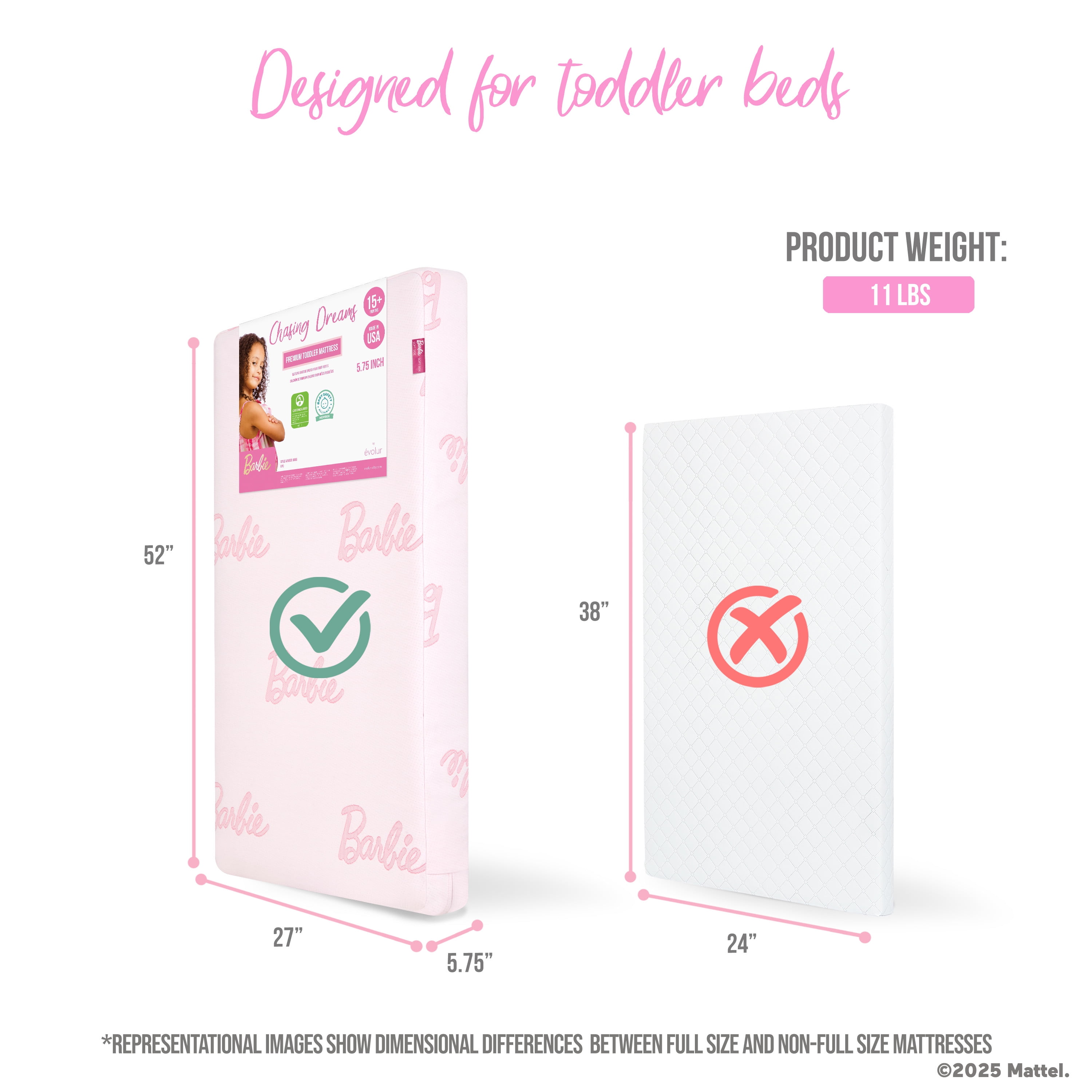 Barbie Chasing Dreams Pink by Dream On Me