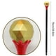 thumbnail image 3 of Bastón de Mago Disfraz de Halloween | Varita Mágica | Accesorio desmontable ligero de plástico multicolor | Rol Cosplay Party Uso Adulto | 71 cm, 3 of 5