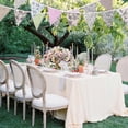 thumbnail image 2 of 40ft Fabric Bunting, 42pcs Outdoor Bunting Banner,floral Vintage Cotton Triangle Flag For Garden Birthday Party, 2 of 5