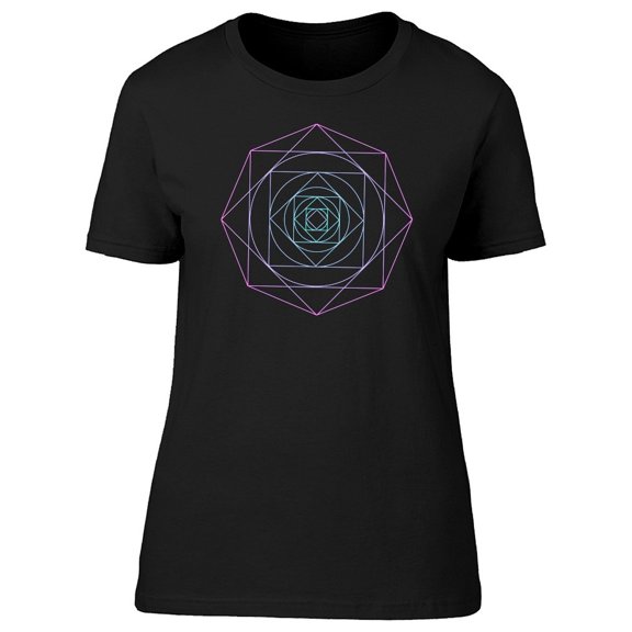 Colors Geometric Circle Tee Women's -Image by Shutterstock