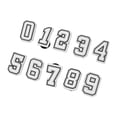 thumbnail image 4 of Number Shoe Accessories, Number Shoe Decorations Enrich Appearance Free Collocation  For Beach, 4 of 8