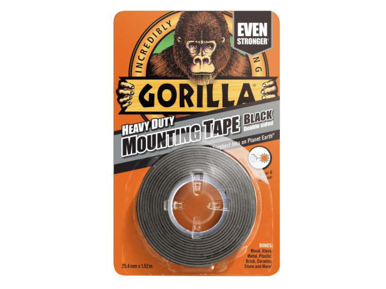Gorilla Mounting Tape  Heavy Duty Mounting Tape in Black