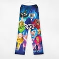 thumbnail image 3 of Movie Sing 2 Pajama Pants Long Sleep Pants Soft Elastic Waist Pajama Bottoms Lounge Pants, 3 of 7