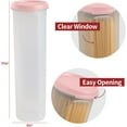 thumbnail image 6 of SIGNORA WARE Tall Spaghetti Pasta Storage Container 37 oz Airtight Leakproof Pink, 6 of 6