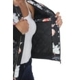 thumbnail image 3 of White Mark Blouson Bomber à Motif Floral pour Femmes, 3 of 5