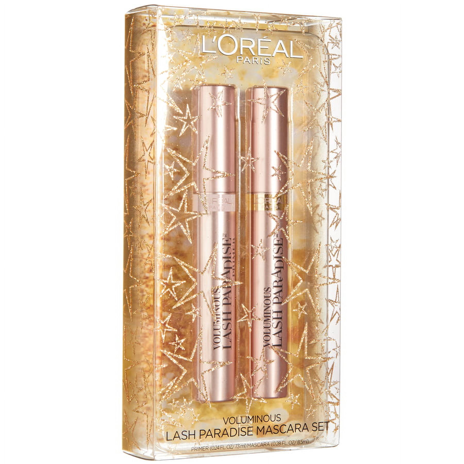 L'Oreal Paris Voluminous Lash Paradise Primer and Mascara Holiday Set, 2 Count