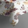 thumbnail image 3 of Pioneer Flower Floral Print Pattern Rectangle Tablecloth 60"x84",Waterproof Polyester Rectangle Table Cloth, Wipeable Spillproof Polyester Tablecloth for Dining, Camping, Indoor and Outdoor, 3 of 5