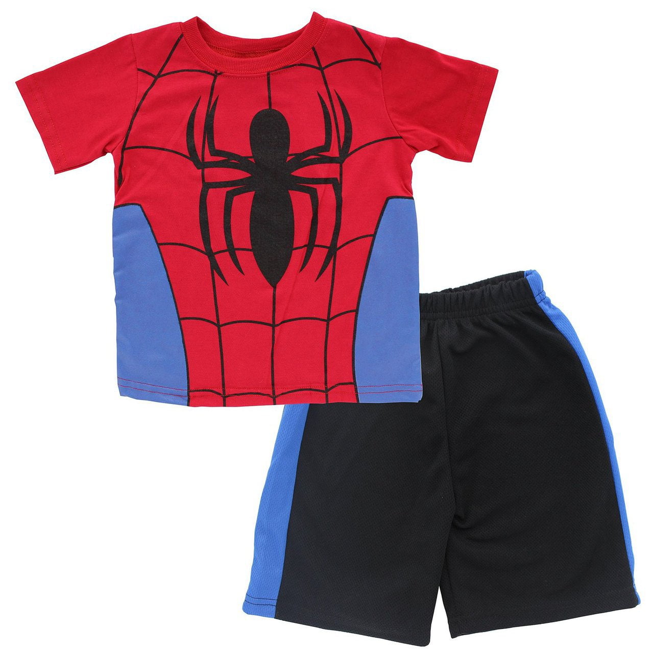 spiderman t shirt and shorts