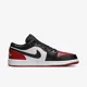 thumbnail image 2 of Ni - ke Ni - ke Air Jordan 1 Low [553558-161] Men Casual Shoes White/Varsity Red/Black, 2 of 5
