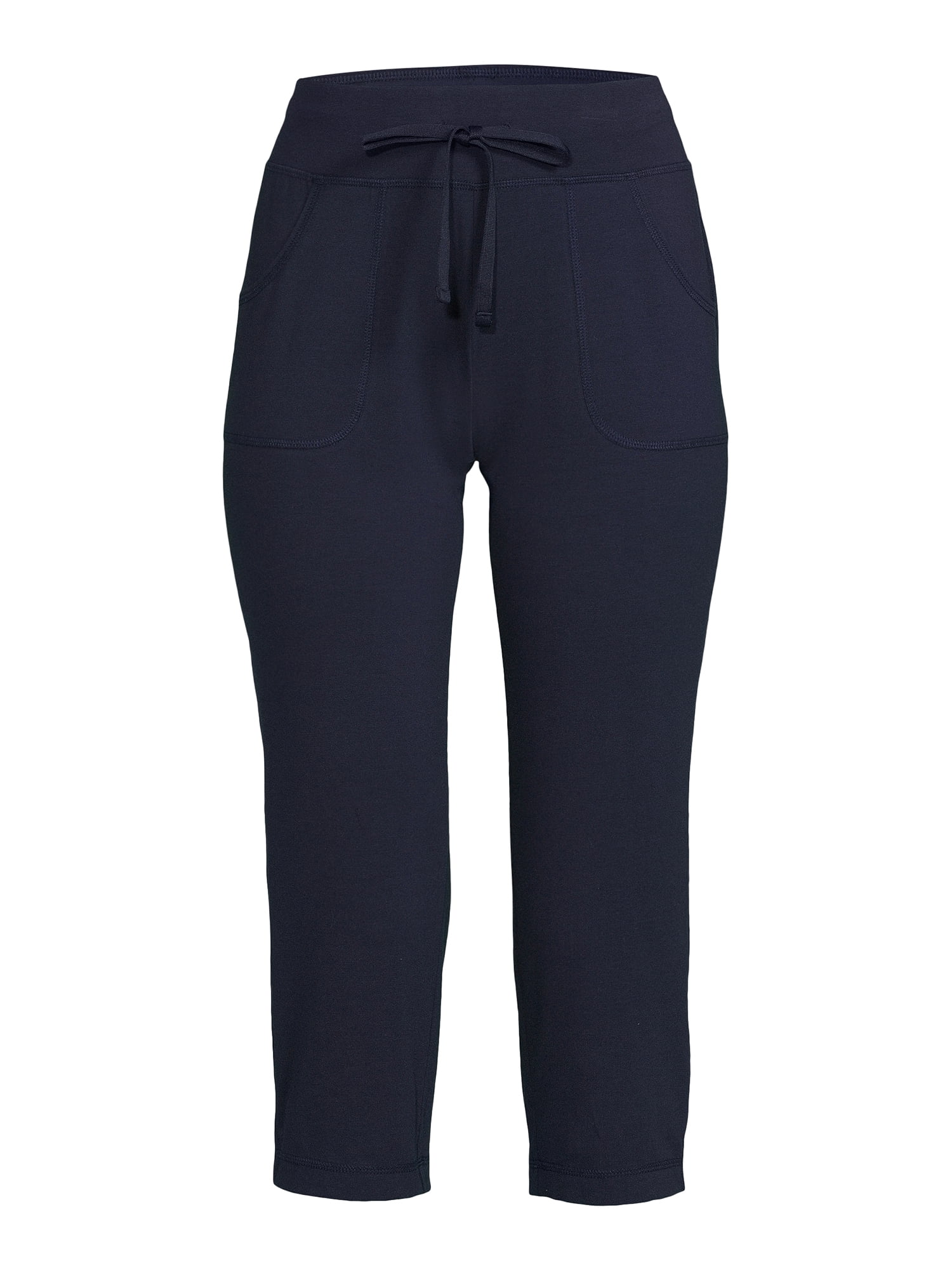 Athletic Works Women's Athleisure Core Knit Capri Pant