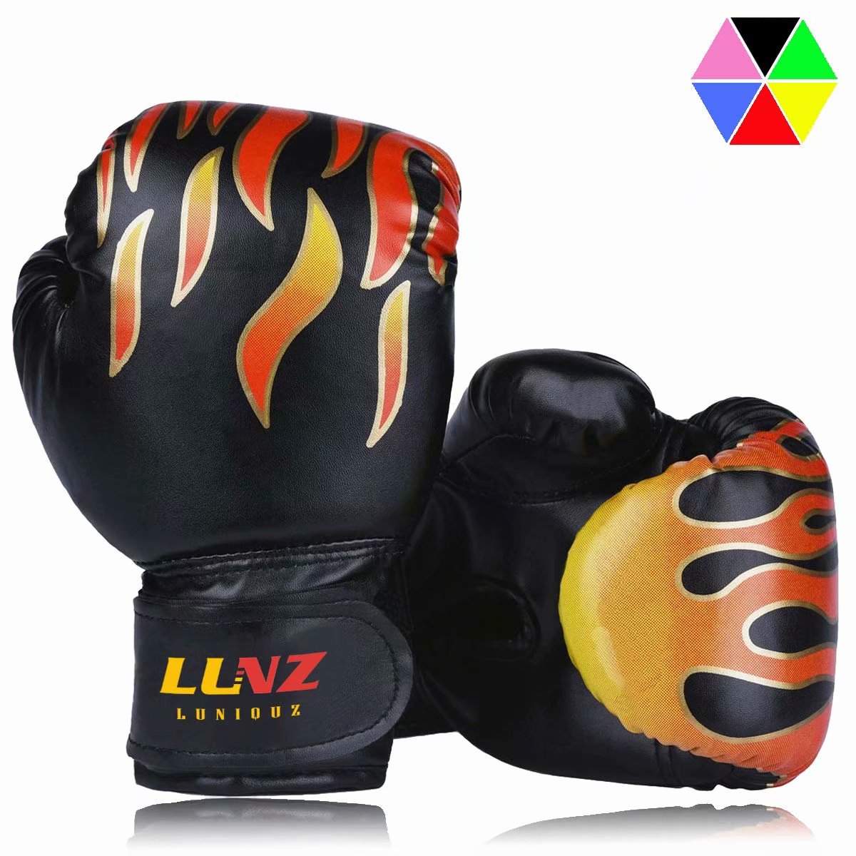 Hawk Sports Gants de boxe pour enfants pour sac de frappe, kickboxing, Muay Thai, MMA Entraînement Sparring Hawk Sports Gants de boxe pour enfants pour sac de frappe, kickboxing, Muay Thai, MMA Entraînement Sparring