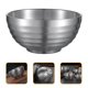 thumbnail image 3 of Cuenco apilable para servir sopa, plato de postre para ensalada, utensilios de cocina de acero inoxidable, cuenco para ramen HOMEMAXS 15399636-MX, 3 of 7