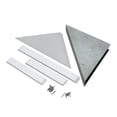 thumbnail image 1 of Palisade Shower Bench in Frost Nickel, 1 of 7
