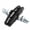 Black, variant on (2 Pieces) MTB Bike Cycle Bicycle Rubber V-Brake Pads No-Noise No-Skid, 70mm