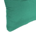 thumbnail image 2 of Jordan Manufacturing 20" x 20" Federal Bayou Teal Solid Square Tufted Outdoor Floor Cushion with Handle (2 Pack), 2 of 10