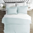 thumbnail image 2 of Aqua 3 Piece Duvet Cover Set Full/Queen, by Simply Soft, 2 of 5