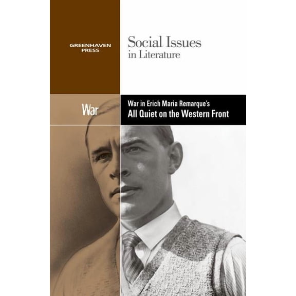Social Issues in Literature War in Erich Maria Remarque's All Quiet on the Western Front, (Paperback)