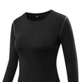 thumbnail image 3 of FNFYFH Women's Long Sleeve Shirts Plus Size Quick Dry Hiking Fishing Workout Shirts UPF 50+ Sun Protection Shirt Rash Guard, 3 of 5