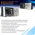 thumbnail image 3 of Generador de Señal de Forma de Onda Arbitraria de 60MHz de anc. Para Experimentaros Electrónicos e Investigación Con formas de Onda Versátiles, 100-240V, 3 of 7