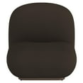 thumbnail image 2 of Contemporary Boucle Fabric Accent Chair - Charcoal, 2 of 7