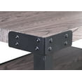 thumbnail image 3 of Davee Furniture Contemporary Walnut Rectangle Wood/ Metal Coffee Table, 3 of 10