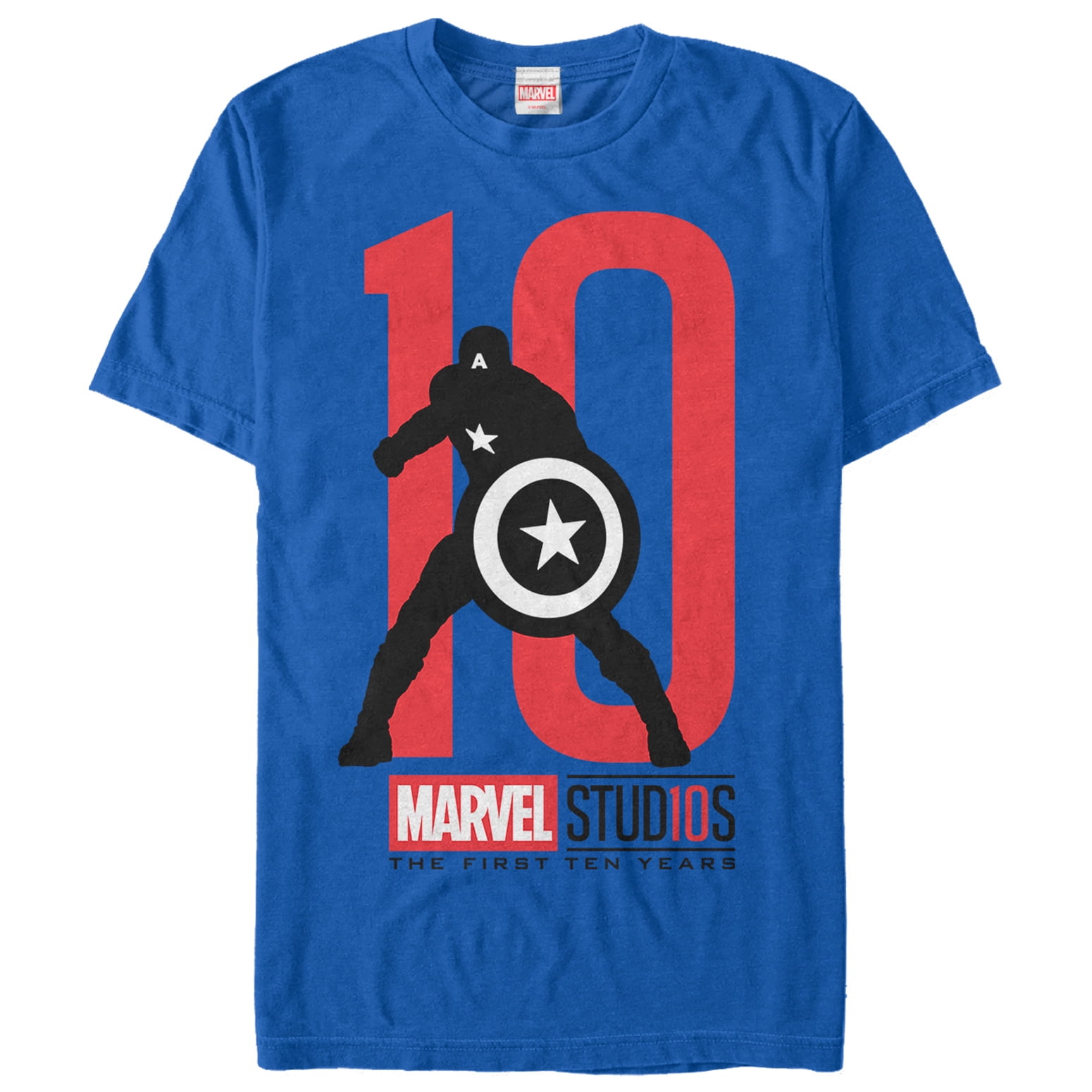 Men's Marvel 10 Anniversary Captain 