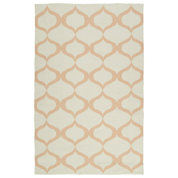 Kaleen Brisa Cream/Pink Indoor/Outdoor Area Rug