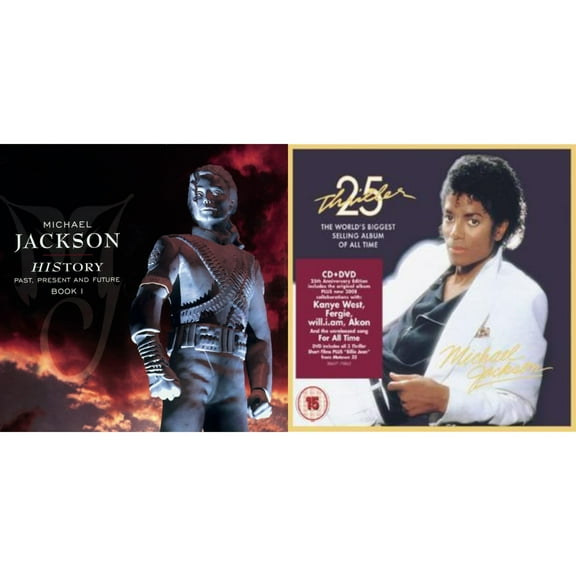 History: Past Present & Future Book 1 & Thriller (25Th Anniversary Legacy Edition) [CD Bundle]