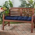 thumbnail image 2 of Sunbrella Canva Navy 51 x 18 in. Outdoor Bench Cushion by Greendale Home Fashions, 2 of 7