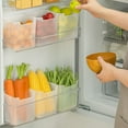 thumbnail image 6 of Yooshoverk Fridge Door Organizer Bin Adjustable Refrigerator Side Storage Container Condiment Keeper, 6 of 7