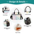 thumbnail image 3 of Small Cooler Bag Lunch Bag Portable Meal Bag Work Meal Bag Outdoor Meal Bag Travel Meal Bag Picnic Meal Bag Going Out Meal Bag Colorful Beauty Vortex, 3 of 6