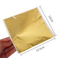 thumbnail image 5 of 100Pcs Colored Gold Leaf Sheets Silver Glitter Paper Art Crafts For Gilding Furniture Walls Nail DIY Painting, 5 of 7