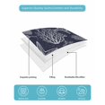 thumbnail image 4 of Quilts Queen Size Bedding Set, Navy Blue Coastal Reversible Summer Quilt 3 Pieces, Starfish Coral Summer Beach Ocean Lightweight Bedspreads Coverlets with 2 Pillow Shams for All Seasons, 4 of 5