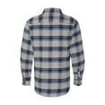 thumbnail image 3 of Burnside Men's Yarn-Dyed Long Sleeve Flannel Shirt, 3 of 3