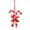 Style B-6pcs, variant on 6 Pieces Christmas Lollipop Ornaments,Christmas Candies Polymer Clay Ornament ,Xmas Decor Candy Cane Hanging Decorations ,Sweets Candy Pendant Xmas Tree Party Supplies