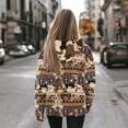 thumbnail image 3 of FOR U DESIGNS Aztec Tribal Pullover Hoodies for Women Oversized Sweatshirts Size S Hoodie Lightweight Sweatshirt with Hood for Women Pullover Long Sleeve Sportswear, 3 of 7