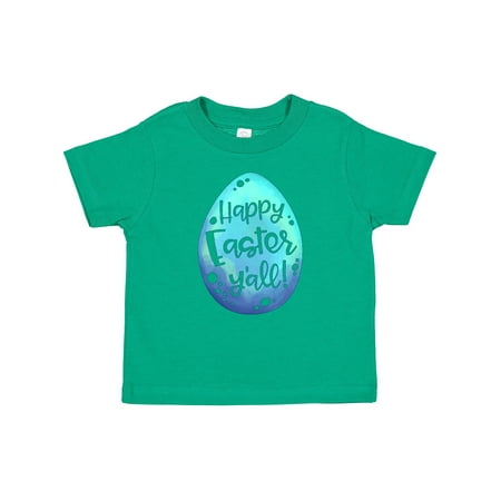 

Inktastic Happy Easter Y all with Blue Easter Egg Boys or Girls Baby T-Shirt